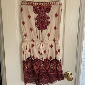 Boutique Strapless Romper